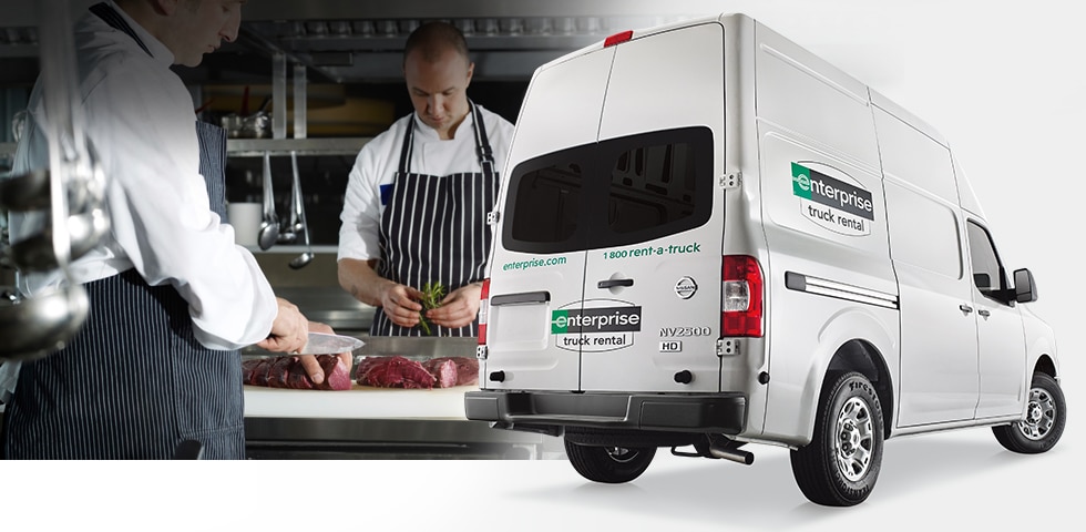 High Roof Cargo Van Rental Business Use Enterprise Truck Rental