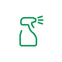 Cleaning spray bottle
