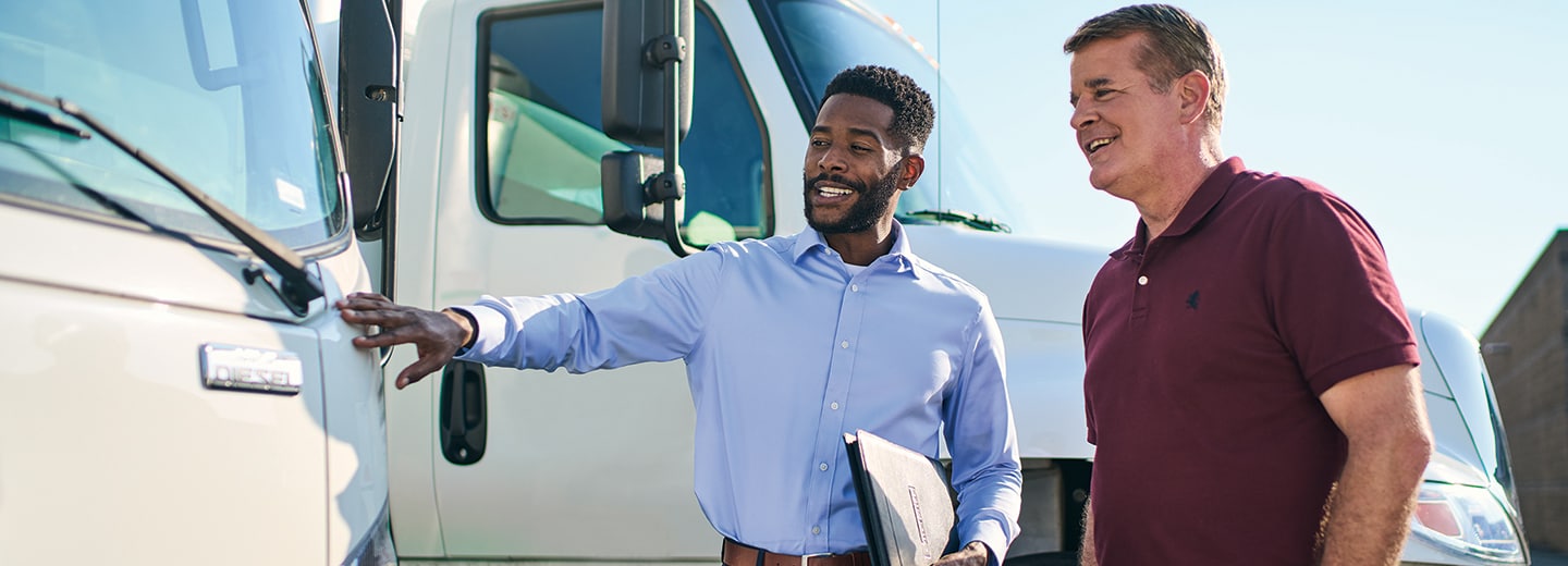 Camionnette et aménagement paysager